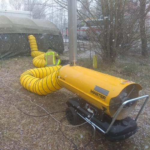 Master BV 290 Indirect Oil Fired Space Heater