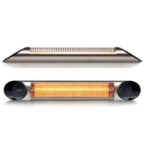 Veito Blade 2000 IP55 Silver Infrared Patio Heater