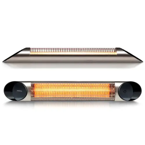 Veito Blade 2000 IP55 Silver Infrared Patio Heater