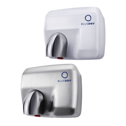 BlueDry Blue Storm Electric Rotating Nozzle Hand Dryer