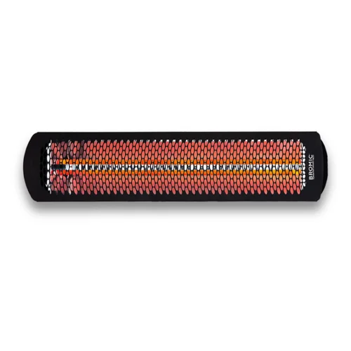 Bromic Tungsten Smart-Heat Electric Heater In Black