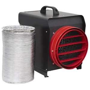 Sealey DEH10001 Industrial Fan Heater with 6m Ducting - 3 Phase