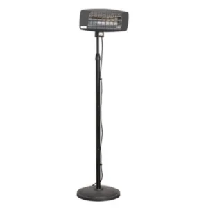 Sealey IFSH2003 Infrared Quartz Patio Heater with Telescopic Stand 230v